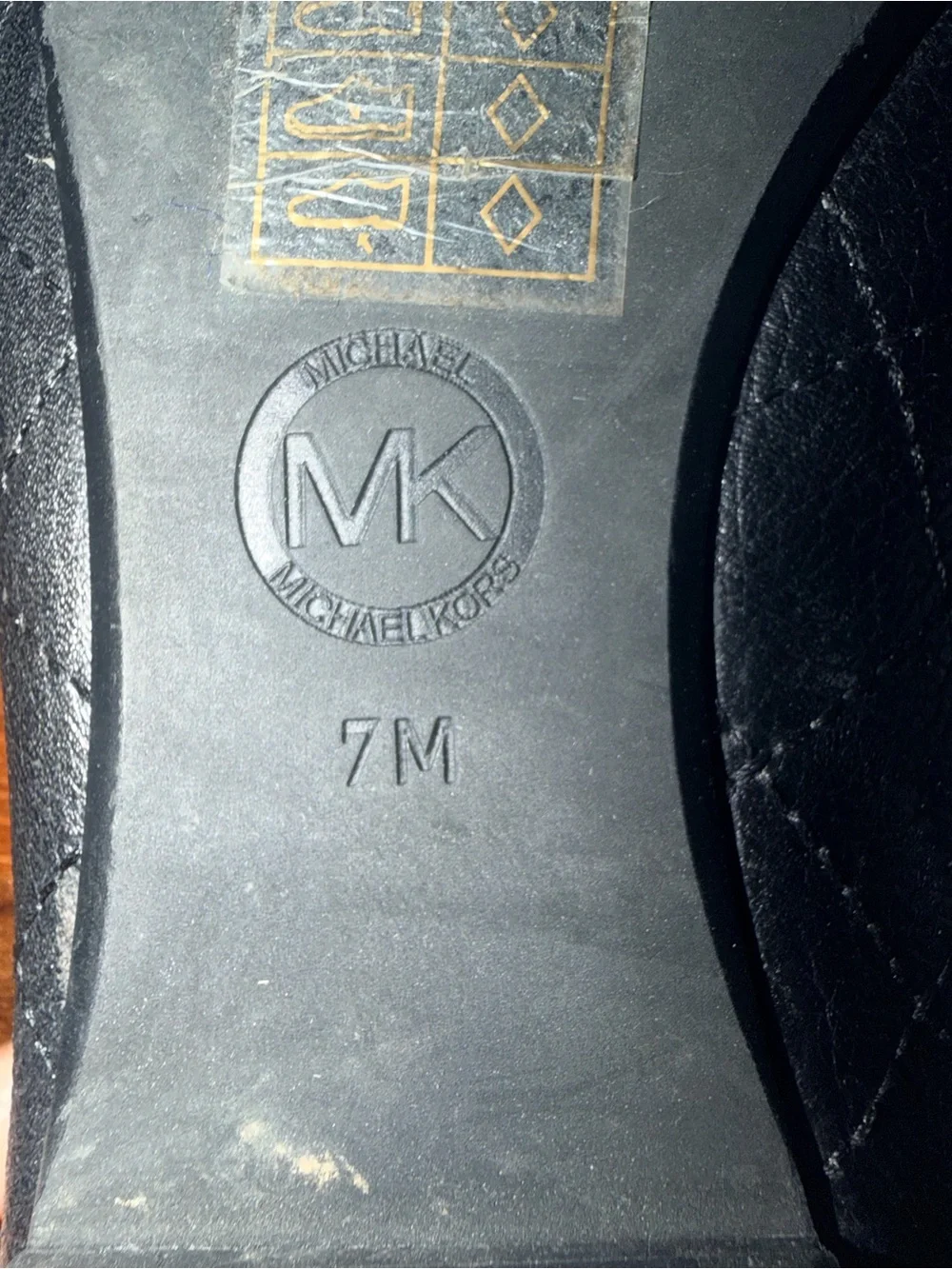 Michael Kors Women's Hamilton Moc Loafers Shoes Black Size 7